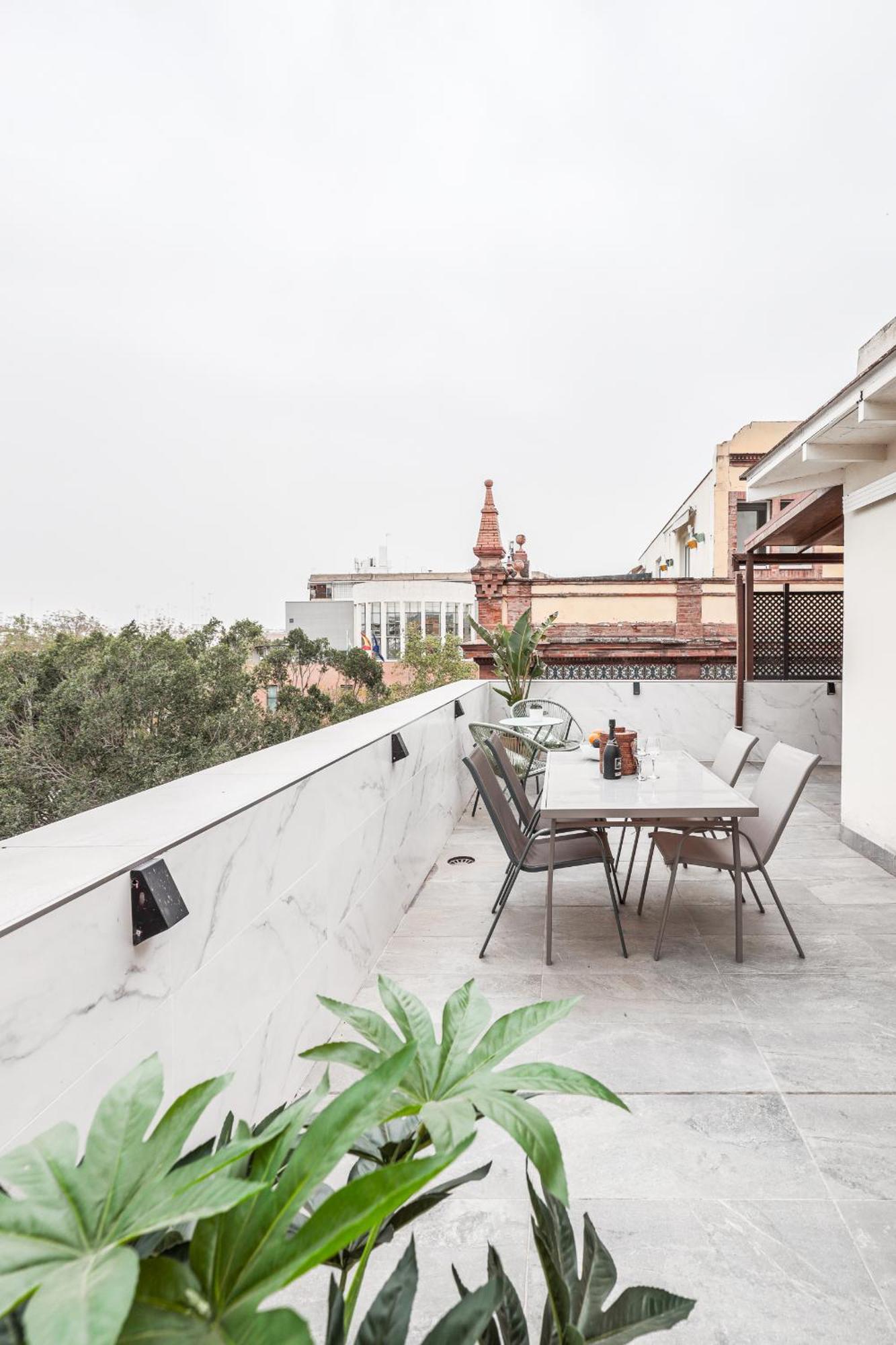 Fantastico Atico 2 Hab Y Gran Terraza Privada Apartment Seville Luaran gambar