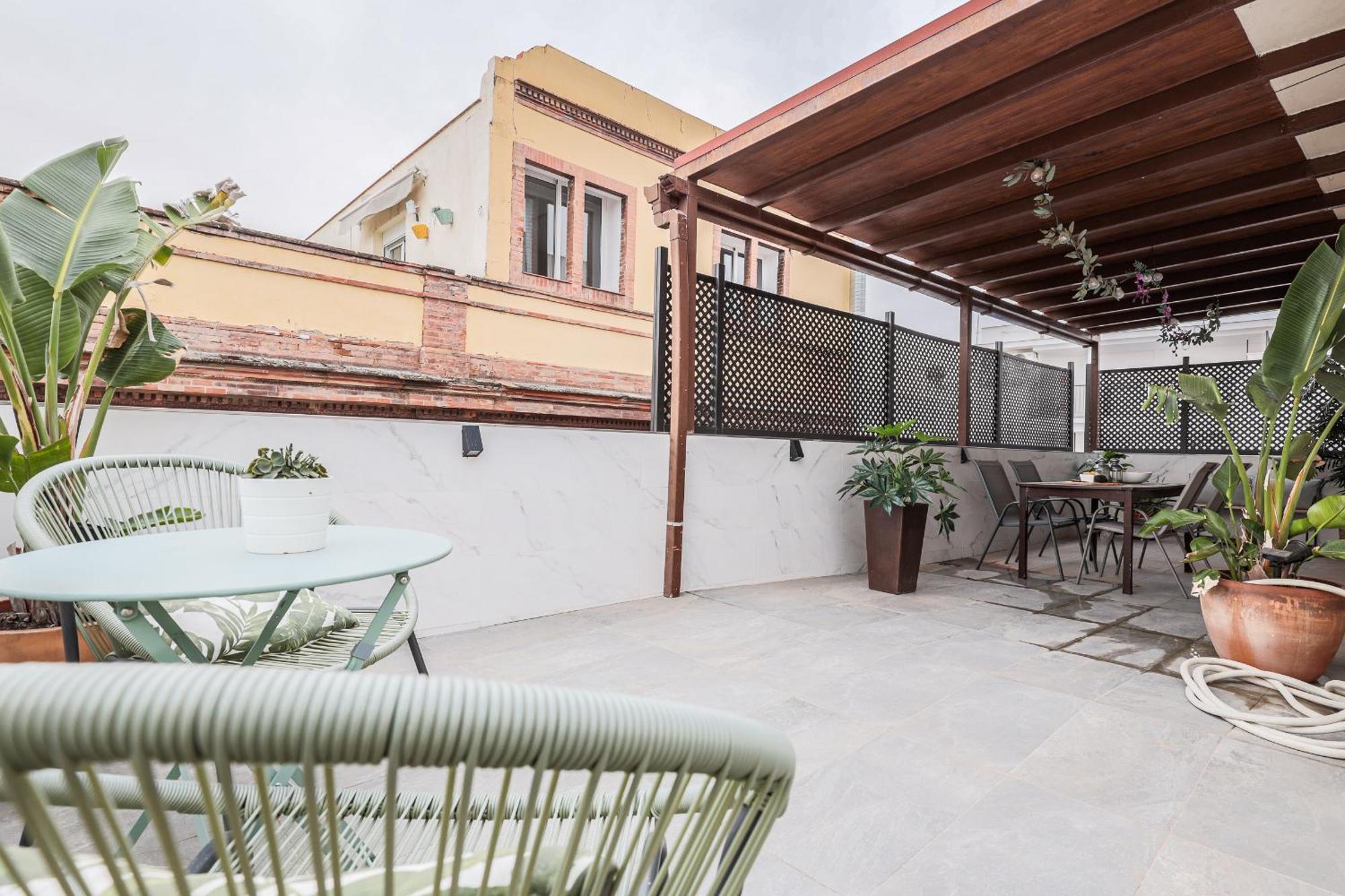 Fantastico Atico 2 Hab Y Gran Terraza Privada Apartment Seville Luaran gambar