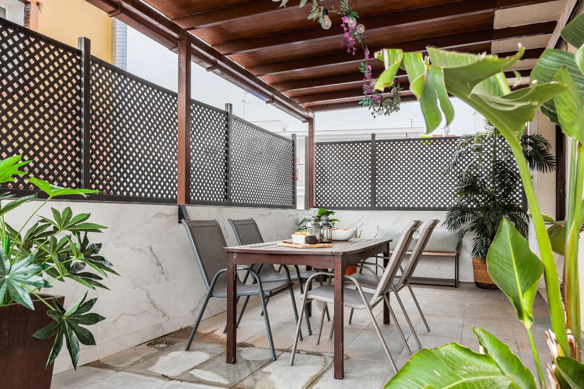 Fantastico Atico 2 Hab Y Gran Terraza Privada Apartment Seville Luaran gambar